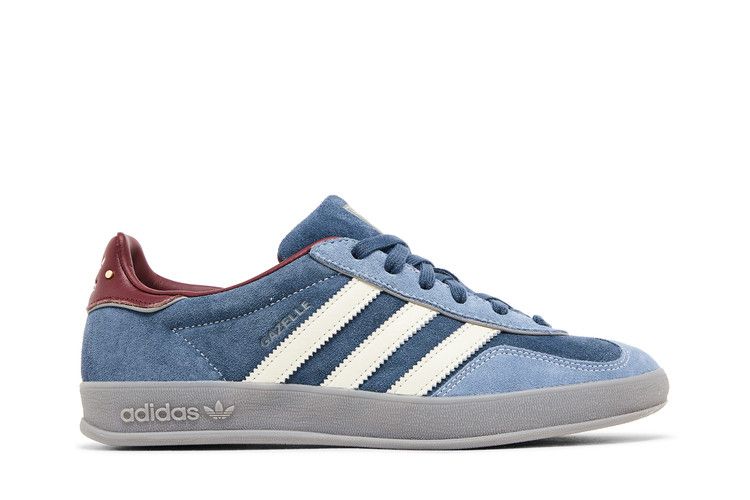 adidas gazelle silver green womens Adidas Gazelle Indoor Dark Blue Bliora Prloin JI0322 – Sneaker Junkies main image 1