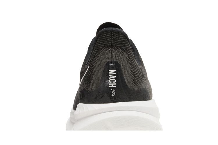 Hoka Mach 6 Wide Black White