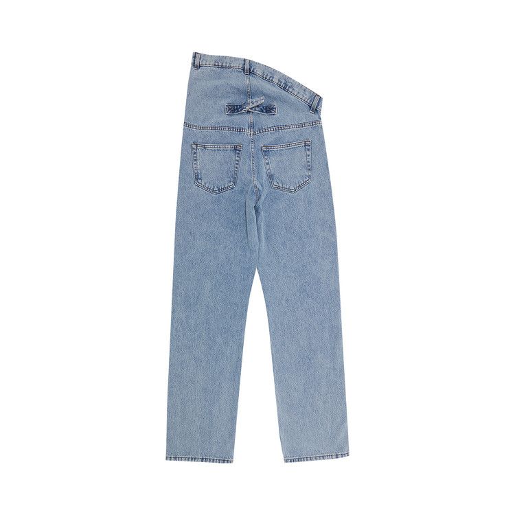 Buy Y/Project Evergreen Asymmetric Waist Jeans 'Blue