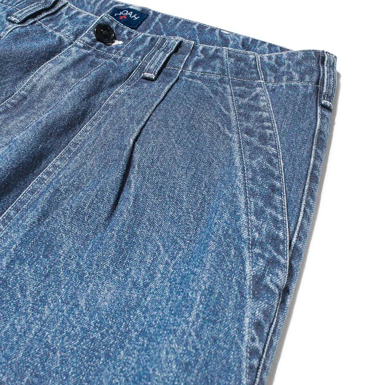 Buy Noah Denim Pleated Fatigue Pants 'Indigo' - P100SS24 INDI | GOAT