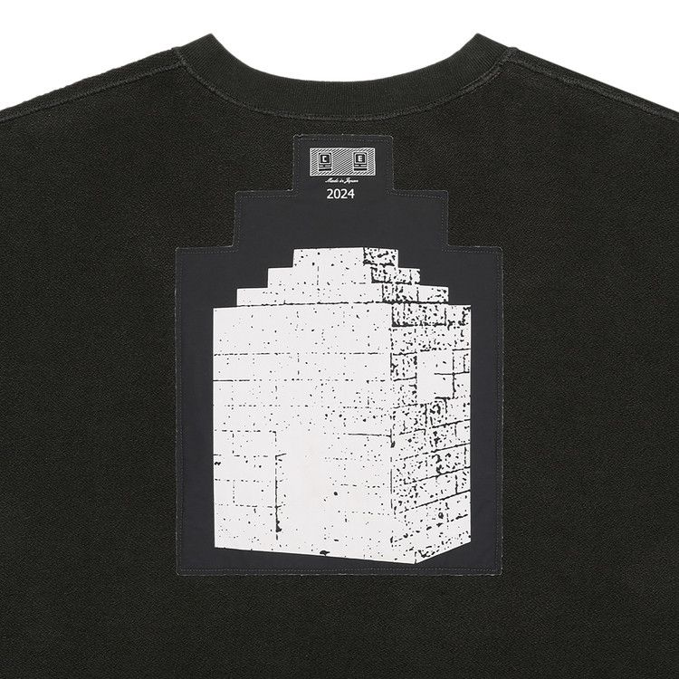 Buy Cav Empt Washed Dimensions Crewneck 'Black' - CES25CS08