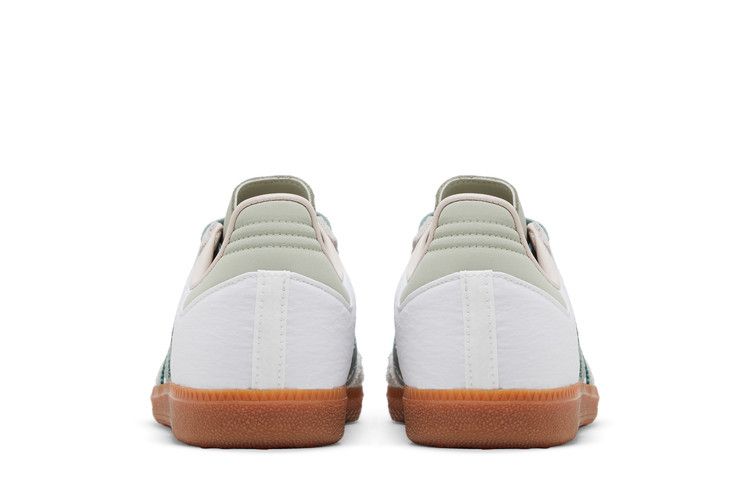 Adidas Wmns Samba OG 'white Silver Green'