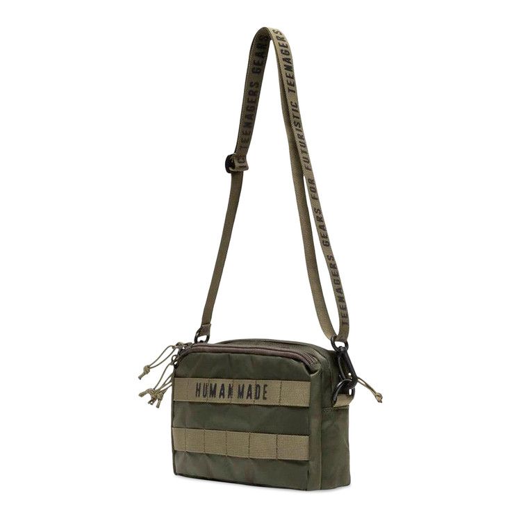 Buy Human Made Military Pouch #1 'Olive Drab' - HM25GD024 OLIV | GOAT