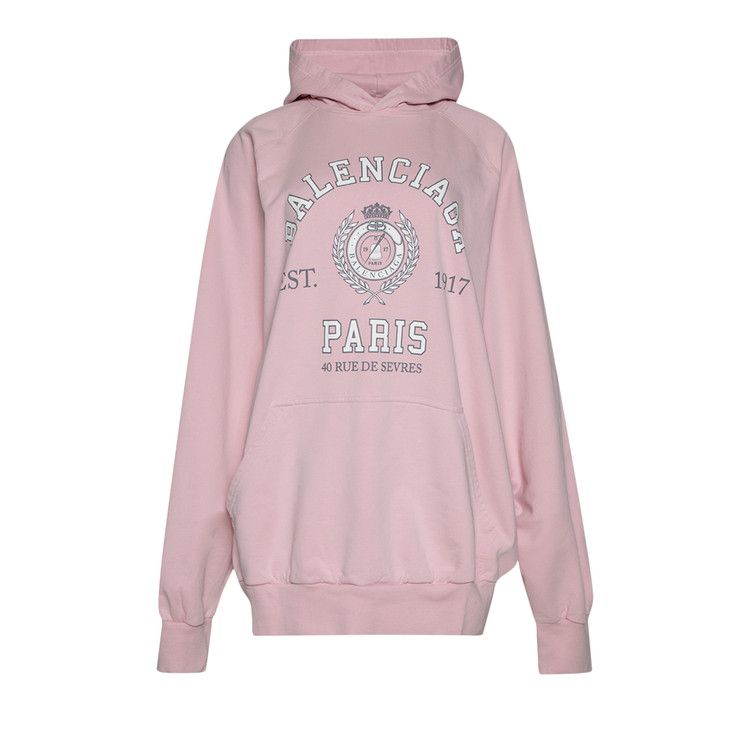 Buy Balenciaga Hoodie 'Faded Pink' - 697879 TMV99 3167 | GOAT