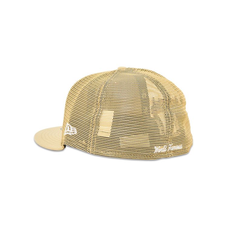 Buy Supreme Box Logo Mesh Back New Era 'Light Gold
