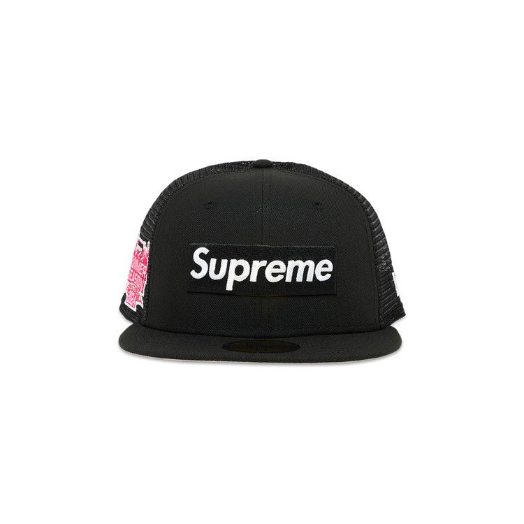Buy Supreme Box Logo Mesh Back New Era 'Black' - SS24H14 BLACK | GOAT