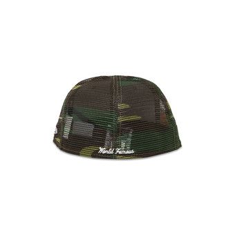 Buy Supreme Box Logo Mesh Back New Era 'Woodland Camo