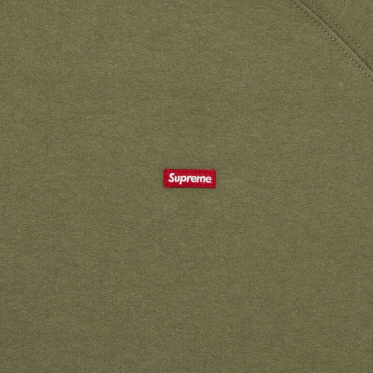 トップス Supreme Small Box Raglan Crewneck Olive Buy Supreme Small Box Raglan Crewneck 'Light Olive
