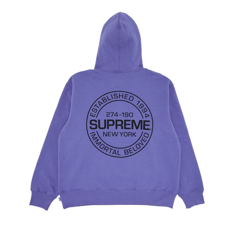 Supreme Immortal Hooded Sweatshirt 'Violet'