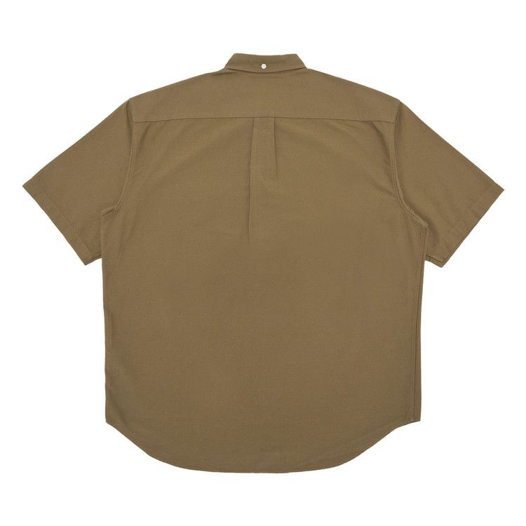 Supreme Loose Fit Shorts-Sleeve Oxford Shirt Olive Price in India
