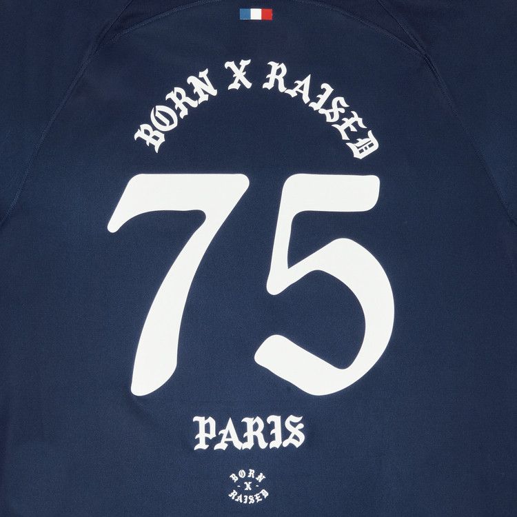 Buy Paris Saint-Germain x Born x Raised Paris Jersey 'Navy' - 4692
