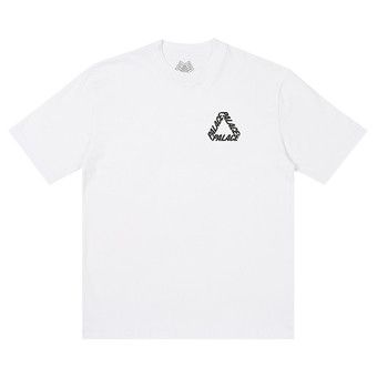 Buy Palace Baked P-3 T-Shirt 'White' - P26TS034 | GOAT