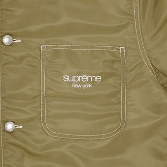 Buy Supreme Nylon Chore Coat 'Tan' - SS24J76 TAN | GOAT