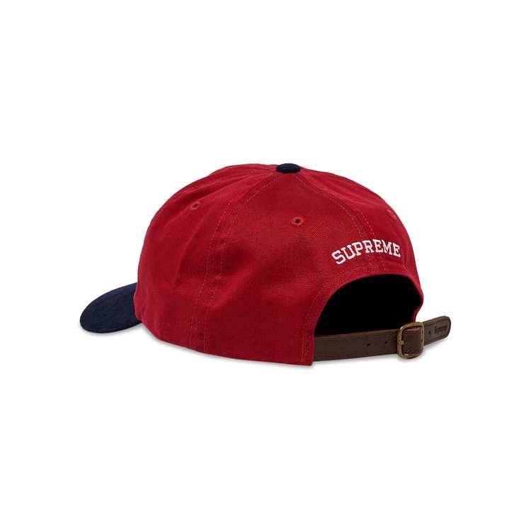 Supreme 2-Tone S Logo 6-Panel 'Red'