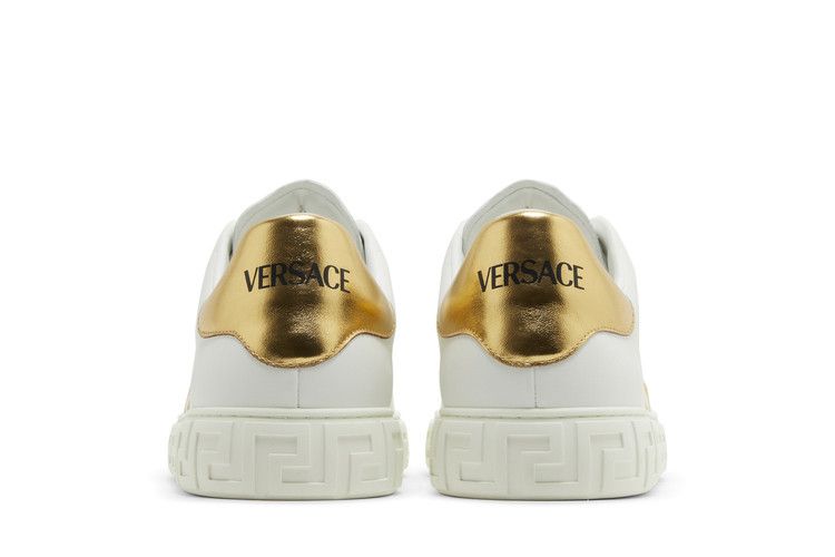 GIANNI VERSACE ホワイトサンダル　2way シェリー チェーン クチュール スライダーサンダル ブラック