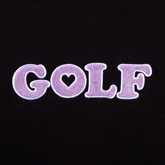 Buy GOLF WANG The Feeling Hoodie 'Black/Purple' - SS24F1003