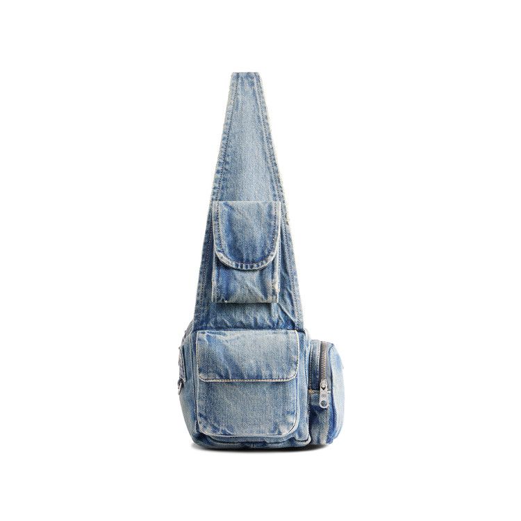 Balenciaga Superbus Sling Bag Vintage Blue