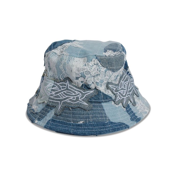 Buy Who Decides War Thorn Wrapped Grid Bucket Hat 'Sky Buy Who Decides War Thorn Wrapped Grid Bucket Hat 'Sky