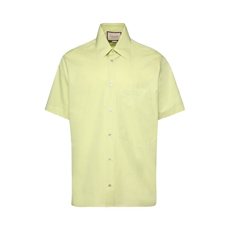 Josetta Carleeさん専用.5 Buy Gucci Embroidered Shirt 'New Lime Green' - 769558 ZAJP1
