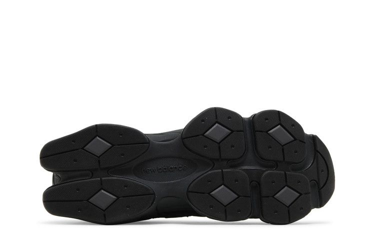 New Balance 9060 Triple Black Leather — foto 5