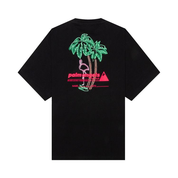 【関税＆送料込み】Palm Angels Palm Soft Fit T-Shirt Ski Cl Palm Angels Ski Club Cotton T-shirt | White | FARFETCH