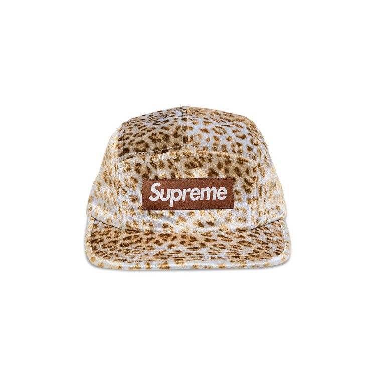 Buy Supreme Leopard Velvet Camp Cap 'Tan' - SS24H9 TAN | GOAT