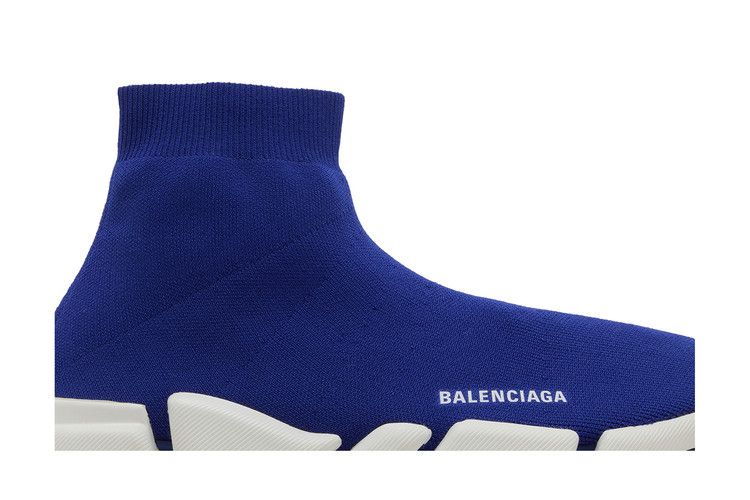 Balenciaga socks blue best sale