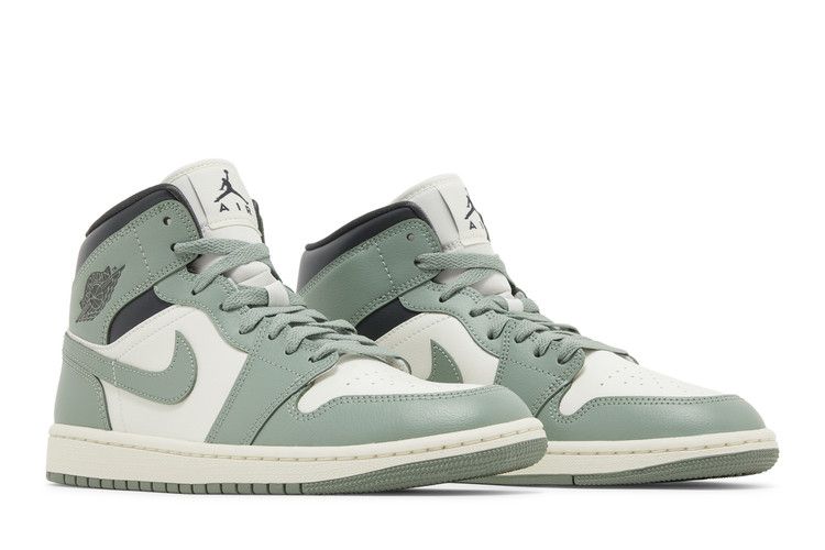 Air Jordan 1 Mid Jade Smoke (Women's)