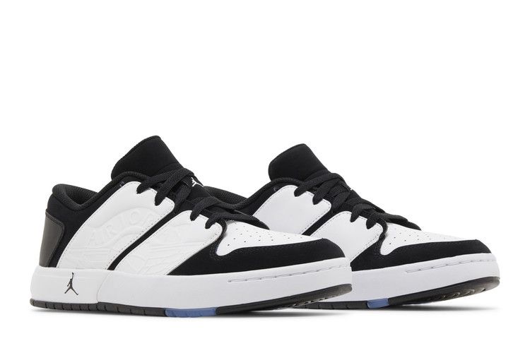 Air Jordan Nu RETRO 1 Low Gs White Black