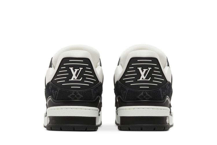 Louis Vuitton Trainer Black Monogram Denim