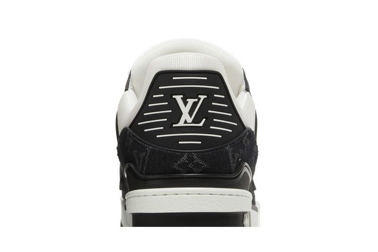 Louis Vuitton Trainer Black Monogram Denim