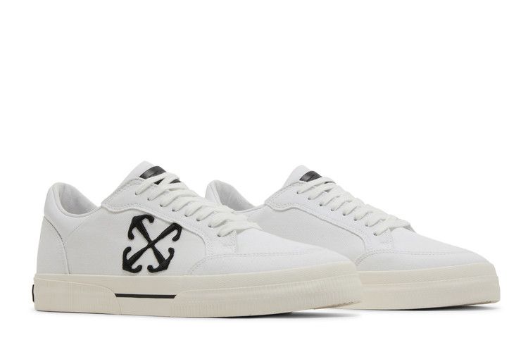 スニーカー Off-White OMIA293S24FAB001 NEW LOW CANVAS Sneakers Buy Off-White New Low Vulcanized 'White' - OMIA293S24FAB001