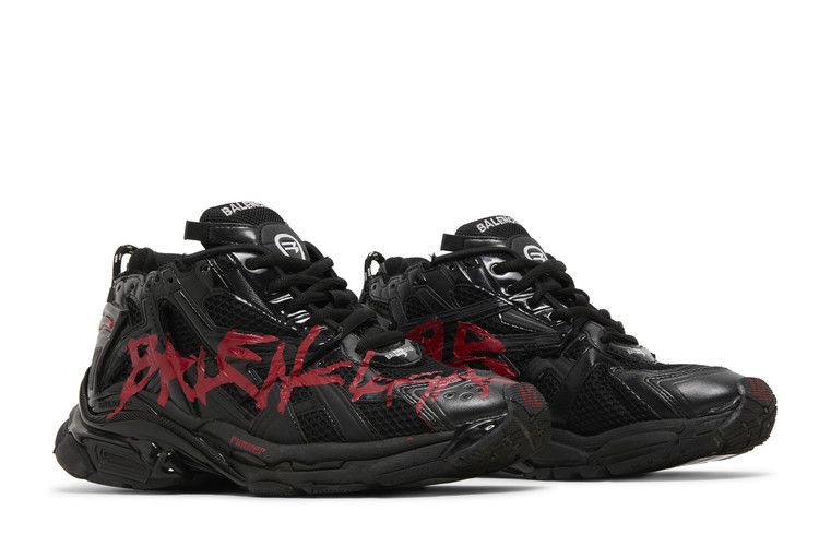Buy Balenciaga Runner Sneaker 'Graffiti - Black Red Buy Balenciaga Runner Sneaker 'Graffiti - Black Red