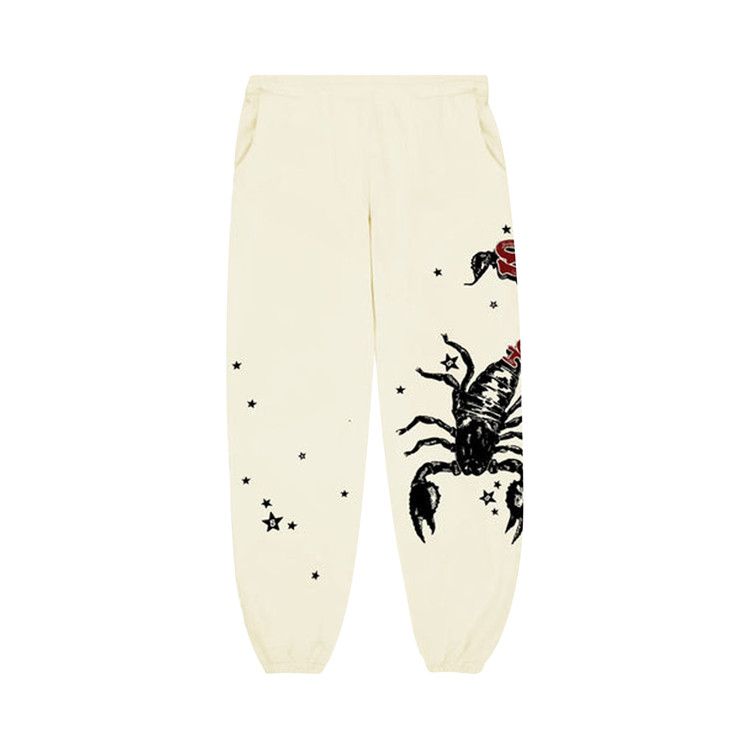 Buy Sp5der x Mariah The Scientist Scorpion Sweatpant 'Cream