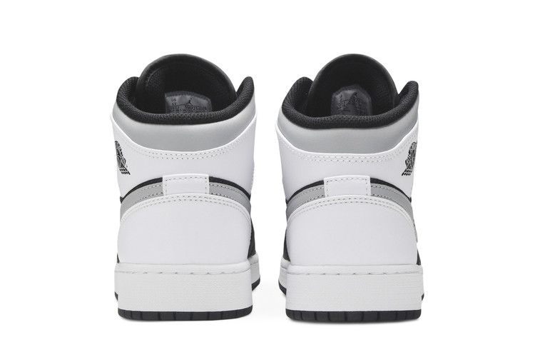 Air Jordan 1 Mid Gs White Shadow