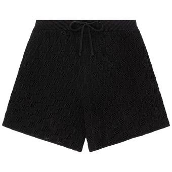 Buy Aimé Leon Dore Checkered Knit Short 'Jet Black' - SS24KS026