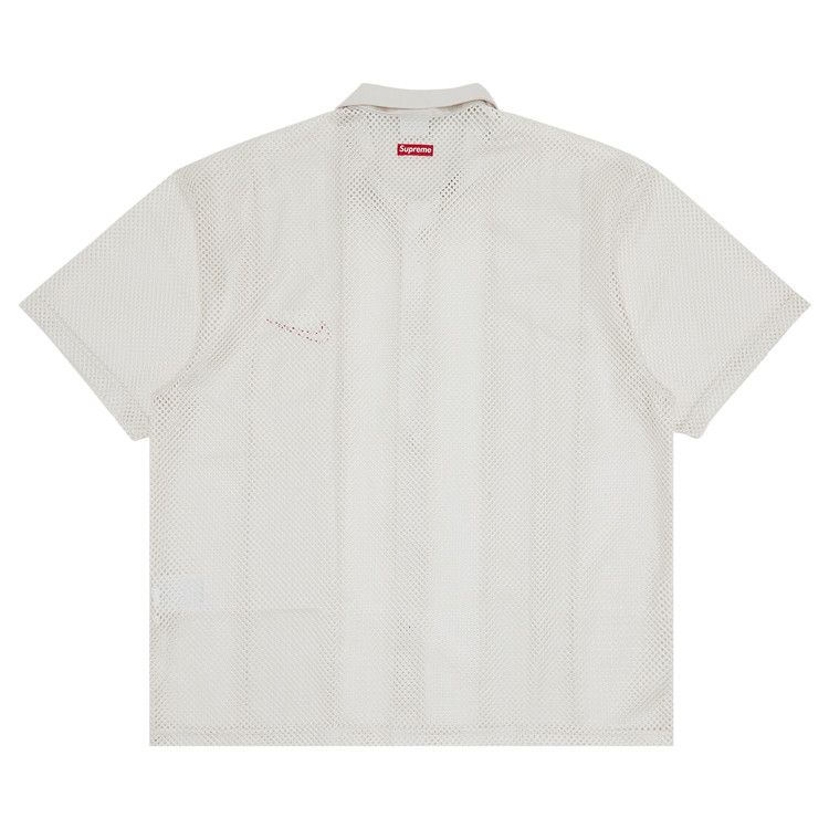 Supreme x Nike Mesh Short-Sleeve Shirt 'White'