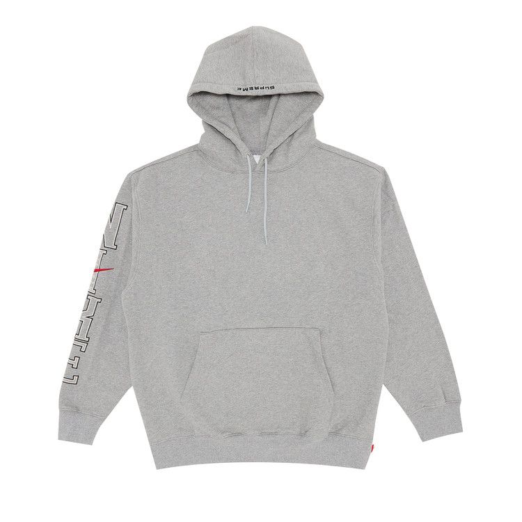 Buy Supreme x Nike Hooded Sweatshirt 'Heather Grey' - SS24SW1