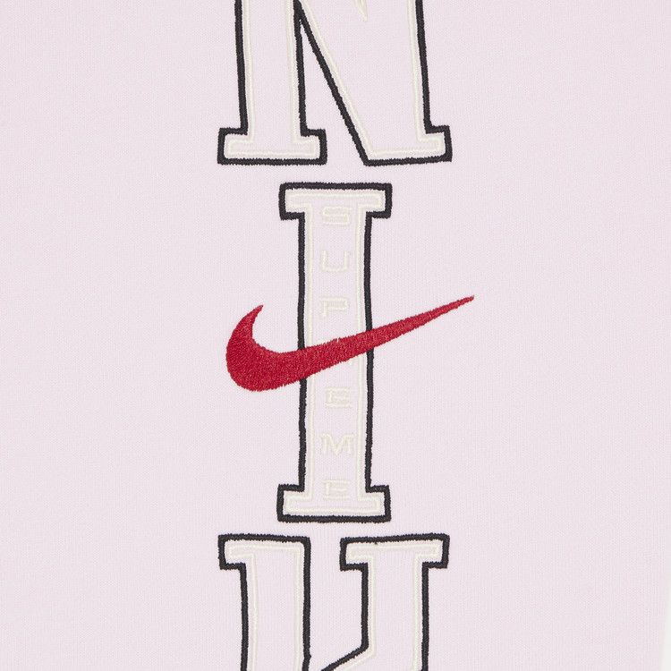スケートボード Supreme Nike Hooded Sweatshirt LightPink Buy Supreme x Nike Hooded Sweatshirt 'Light Pink' - SS24SW1