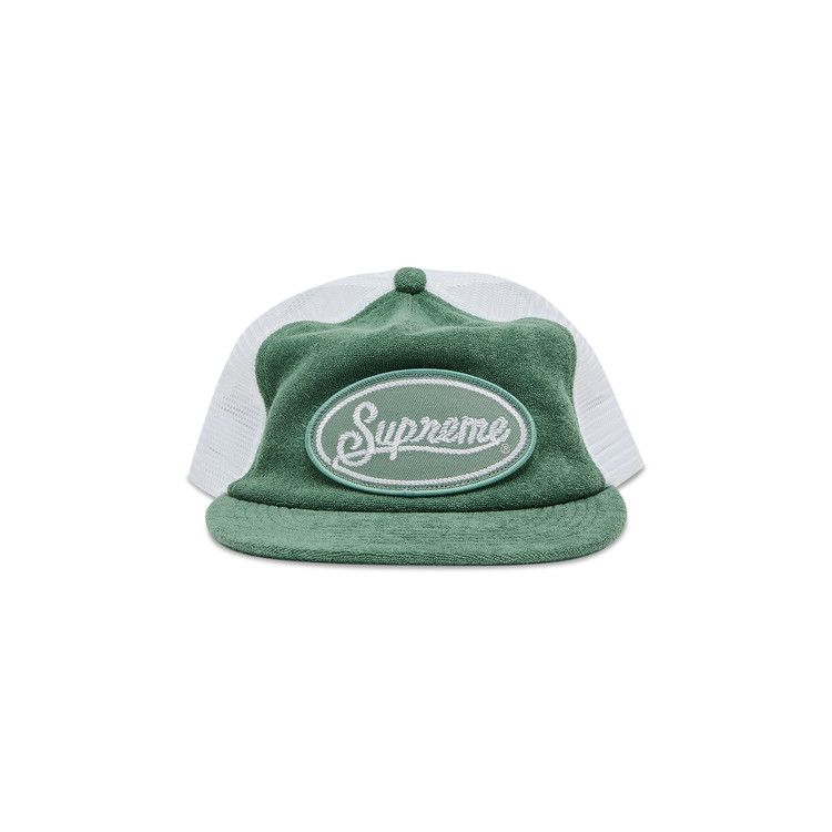 Buy Supreme Terry Mesh Back 5-Panel 'Work Teal' - SS24H53 WORK 