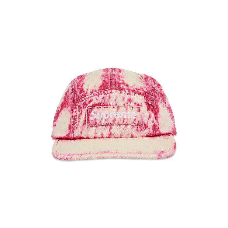 Buy Supreme Bleached Chino Camp Cap 'Red' - SS24H70 RED | GOAT