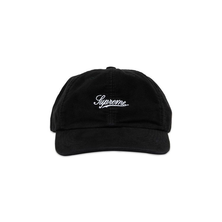Buy Supreme Lightweight Moleskin 6-Panel 'Black' - SS24H84