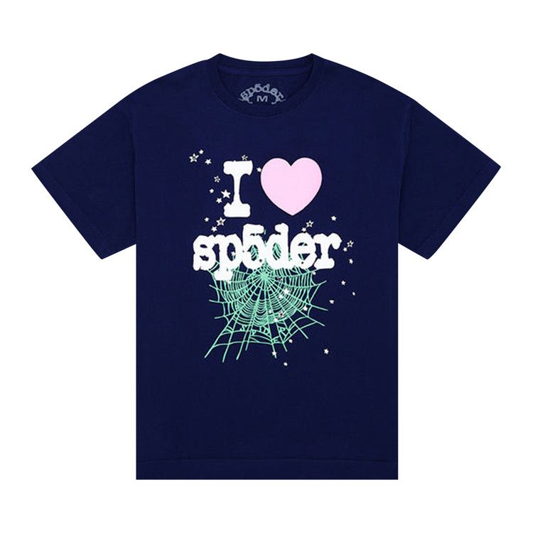 SPYDER スパイダー SP5DER SOUVENIR 半袖Tシャツ 関税送料無料 Buy Sp5der Souvenir Tee 'Navy' - M03TS001SVNP | GOAT