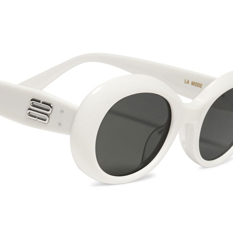 Buy Gentle Monster La Mode W2 Sunglasses 'White' - LA MODE W2 WHIT