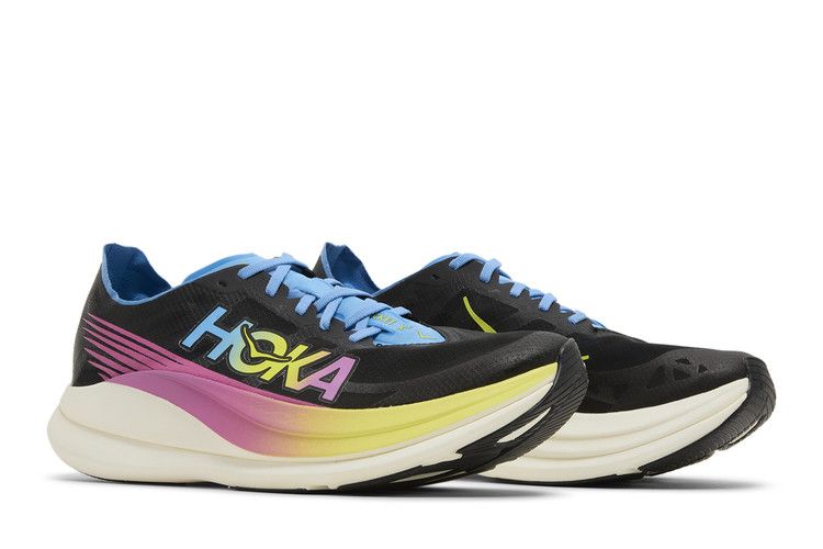 Hoka Rocket X 2 'black Rainbow'