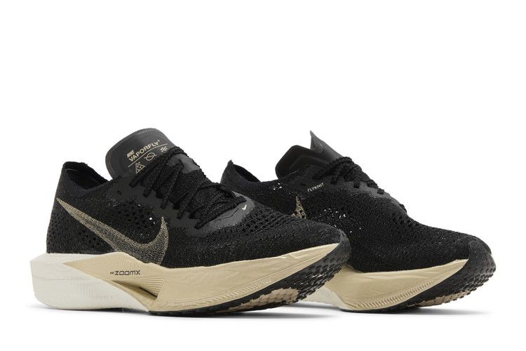 Wmns Zoomx Vaporfly Next% 3 'black Metallic Gold Grain'