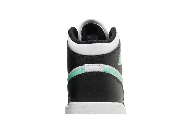 Air Jordan 1 Mid Gs Green Glow
