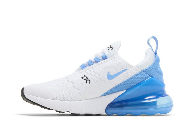 air max 270 white blue