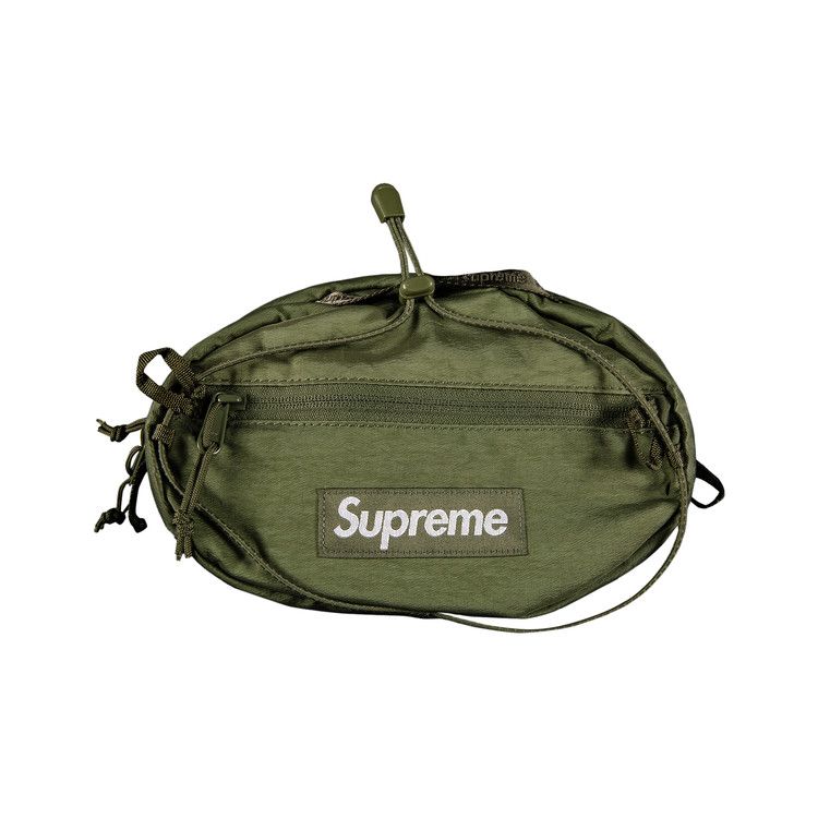 Buy Supreme Waist Bag 'Olive' - FW20B10 OLIVE | GOAT
