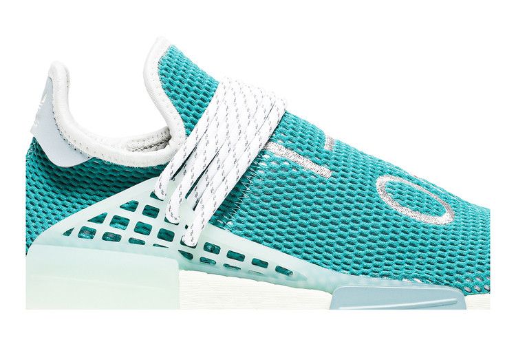 adidas gazelle silver green womens Adidas x Pharrell Williams Men's Hu NMD Dash Green Low Top Sneakers main image 1